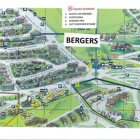 Christiania - Alpe D'huez Quartier Bergers Mae-3181 شقة *